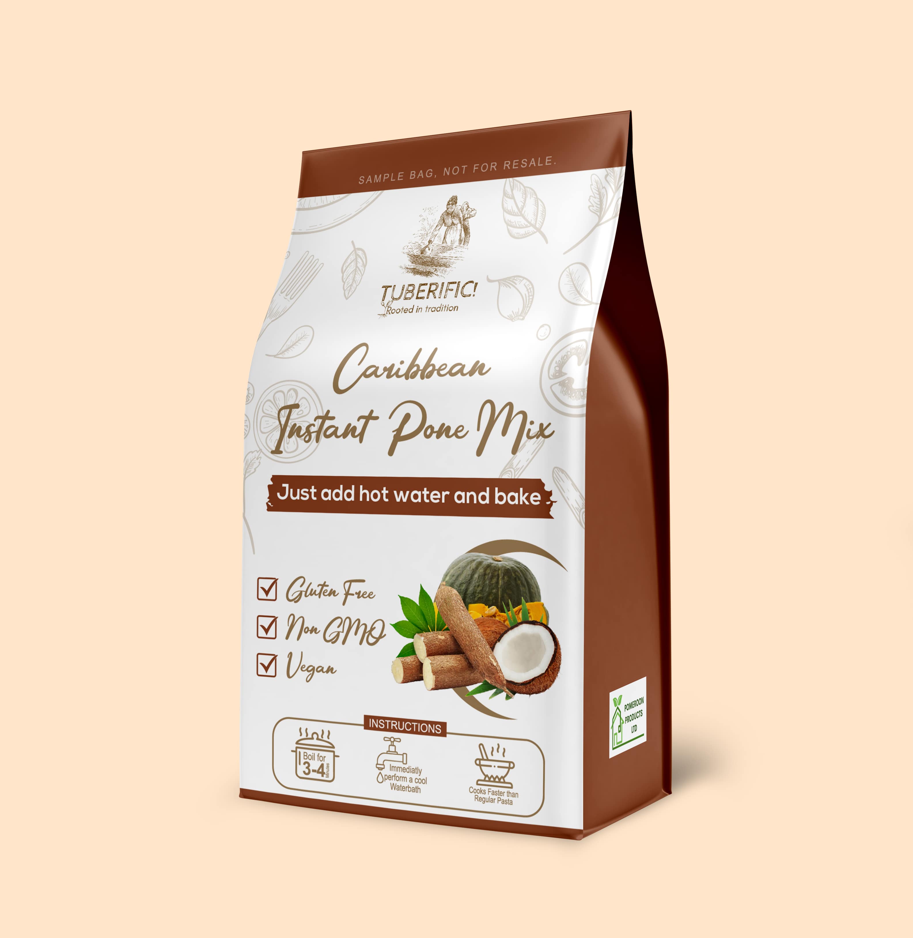 Free Packaging Pouch Bag Mockup