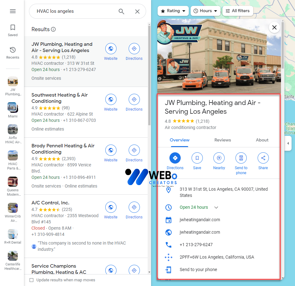 Google Business Profile (GMB) Creation & Optimization