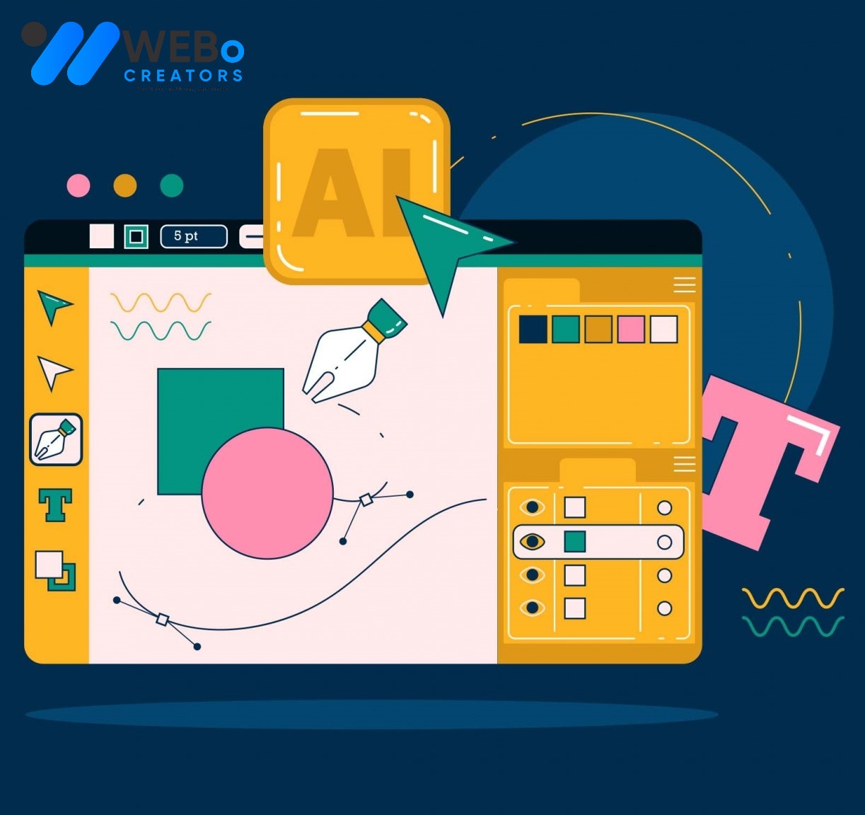 Professional Expert Vector Design Adobe Illustrator Solutions Services