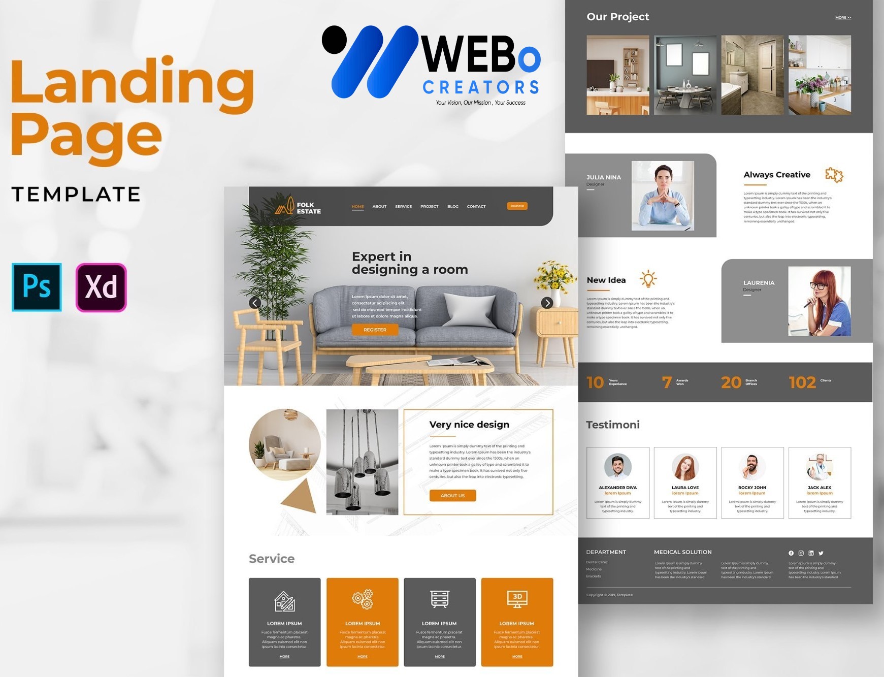 Professional Landing Page Design Service