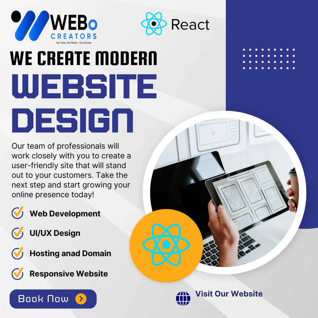 Professional React E-commerce Website Development Company Service